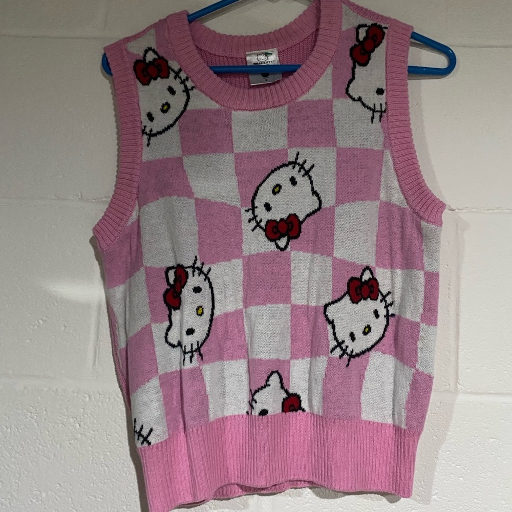 Hello kitty sweater vest small